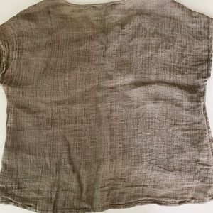 FLAX LINEN TOP